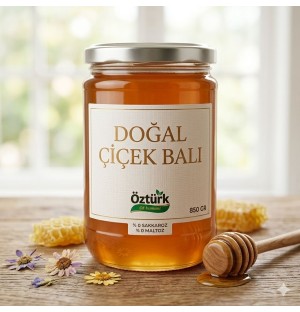 Süzme Saf Çiçek Balı (850 Gr.)